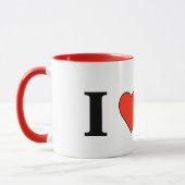 J'ai le coeur coudre de la Mug (Gauche)