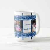 J'ai le coeur papa cadeau Mug (Devant droit)