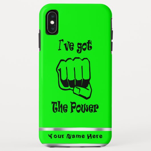 J'ai le Coque Power iPhone XS Max (Dos)