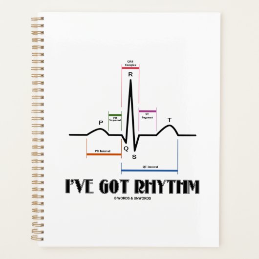 J'ai le rythme ECG EKG Electrocardiogramme (Devant)