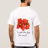 "J'ai l'estomac pour toi !" T-shirt (Dos)