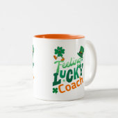 J'ai l'impression que l'entraîneur fuuny irish Mug (Devant droit)
