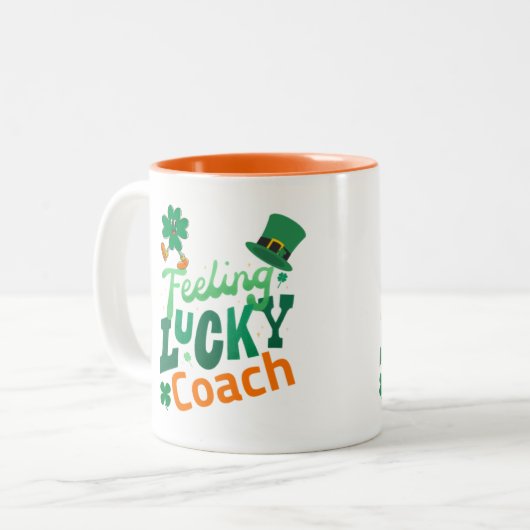 J'ai l'impression que l'entraîneur fuuny irish Mug (Devant gauche)