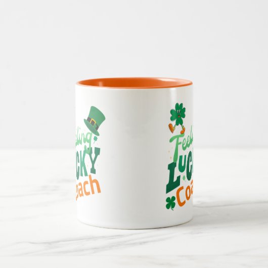 J'ai l'impression que l'entraîneur fuuny irish Mug (Centre)