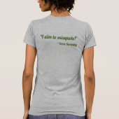 "J'ai l'intention de me tromper !" T-shirts (Dos)