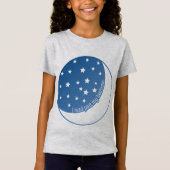 J'ai lu après le T-shirt de ma fille stylisée par (Devant)