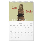 J'ai lu des livres interdits..2023 Calendrier (Mar 2026)
