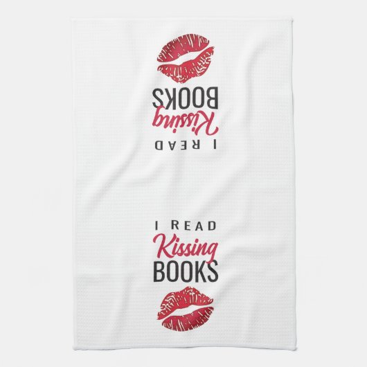 J'Ai Lu Kissing Books Serviette De Cuisine (Vertical)