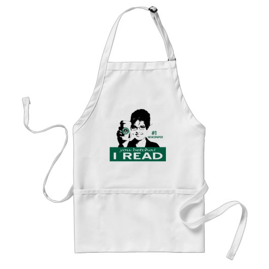 J'ai lu le tablier de papiers (Devant)