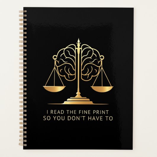 J'ai lu l'impression fine pour que vous n'ayez pas (Devant)