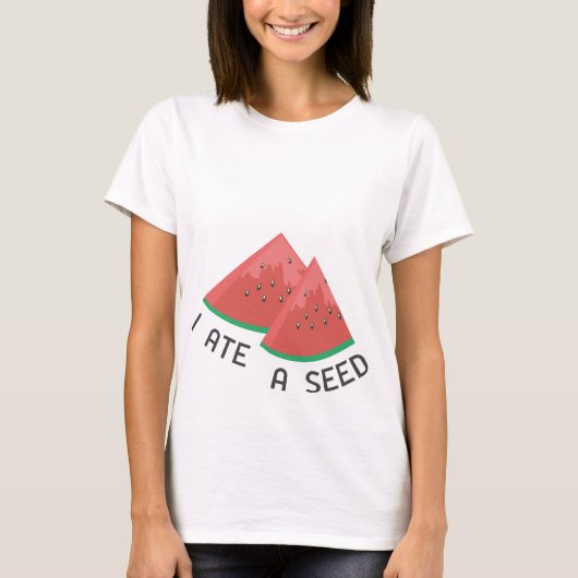 J'Ai Mangé Un T-Shirt De Maternité De Semence (Devant)
