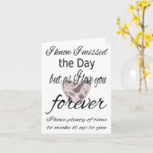 J'ai manqué la carte du jour (Fleur jaune)