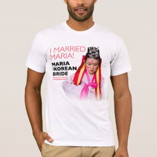 J'ai marié le T-shirt des hommes de Maria