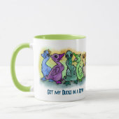 J'ai mes canards dans une Rangée ! ~mug Mug (Gauche)