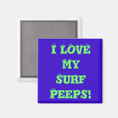 J'AI MON SURF PEEPS MAGNET (Recto/Verso)