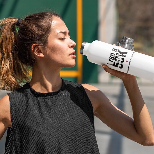 J'ai monté une bouteille d'eau drôle de course Ult