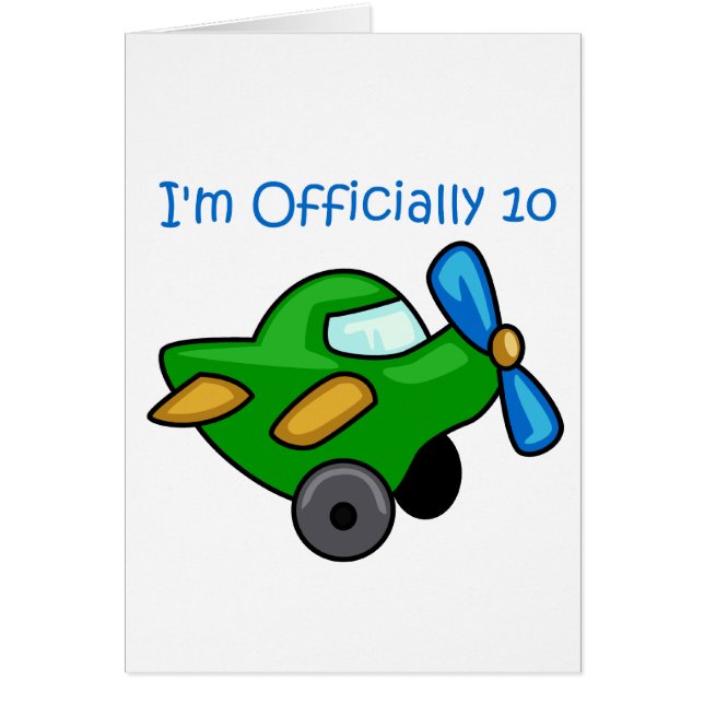 J'ai officiellement 10 ans, Jet Plane (Devant)