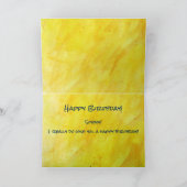 J'ai oublié votre carte d'anniversaire par Mike (Intérieur)