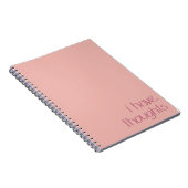 J'Ai Pensées Simple Journal (Côté Droit)