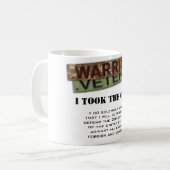 J'AI PRIS la tasse de café de SERMENT (Devant gauche)