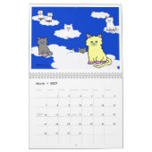 J'ai regardé le calendrier des nuages 2018 (Mar 2027)