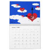 J'ai regardé le calendrier des nuages 2018 (Jan 2027)