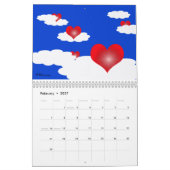 J'ai regardé le calendrier des nuages 2018 (Feb 2027)