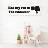 J'ai rempli la bannière de Filibuster (En situation)