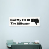 J'ai rempli la bannière de Filibuster (Salon professionnel)