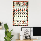 J'Ai Rencontré Un Homme Avec Sept Femmes Poster (Bureau à domicile)