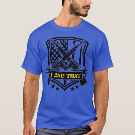 J'Ai Seconde Gun Tshirt Femmes Hommes Droits D'Arm (Devant)