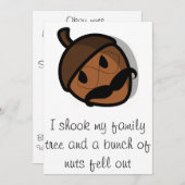 J'ai secoué mes invitations de la Réunion de (Devant / Derrière)