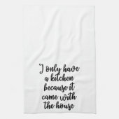 J'ai seulement une serviette de cuisine (Vertical)