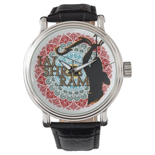 Jai Shree Ram Watch Horloge (Voorkant)
