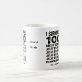 J'ai Survécu 100 Jours Mug (Centre)