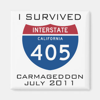 J'ai survécu à Carmageddon Magnet