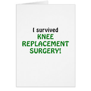 J'ai survécu à la chirurgie de remplacement de