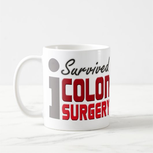 J'ai survécu à la tasse de chirurgie de deux (Gauche)