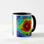 J'ai survécu à la tasse d'Irma d'ouragan (Devant droit)