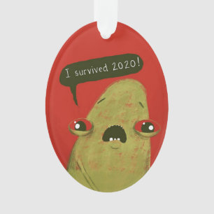 J'ai survécu à l'ornement de Gregg 2020 par Laur