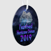 J'ai survécu à l'ouragan Dorian cloud (devant)