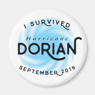 J'ai survécu à l'ouragan Dorian Magnet