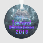 J'ai survécu à l'ouragan Florence (dos)
