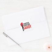 J'ai survécu à l'ouragan Sandy Sticker 4 (Enveloppe)