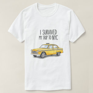 J'ai survécu à mon voyage à NYC T-shirt graphique