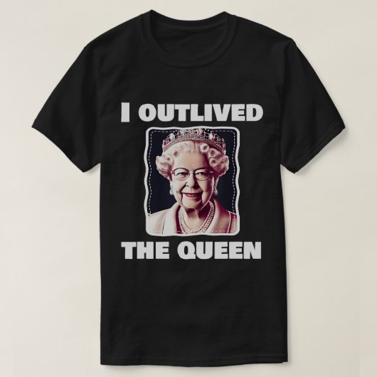 J'Ai Survécu Au T-shirt De La Reine (Design devant)