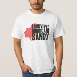 J'ai survécu au T-shirt de Sandy d'ouragan