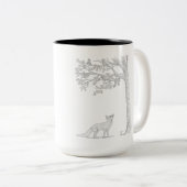 J'ai taché l'écureuil dans une tasse de café à deu (Devant droit)