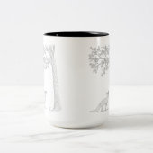 J'ai taché l'écureuil dans une tasse de café à deu (Centre)