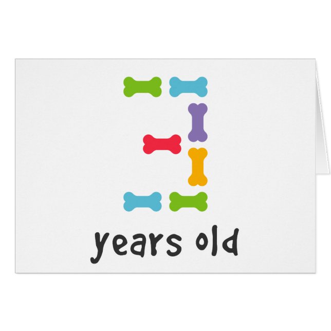 J'ai trois ans (Devant horizontal)